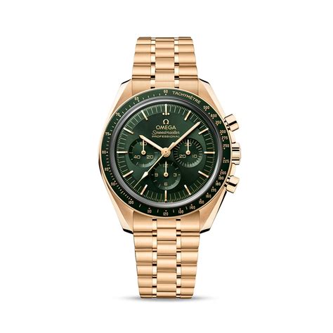 omega speedmaster moonwatch green